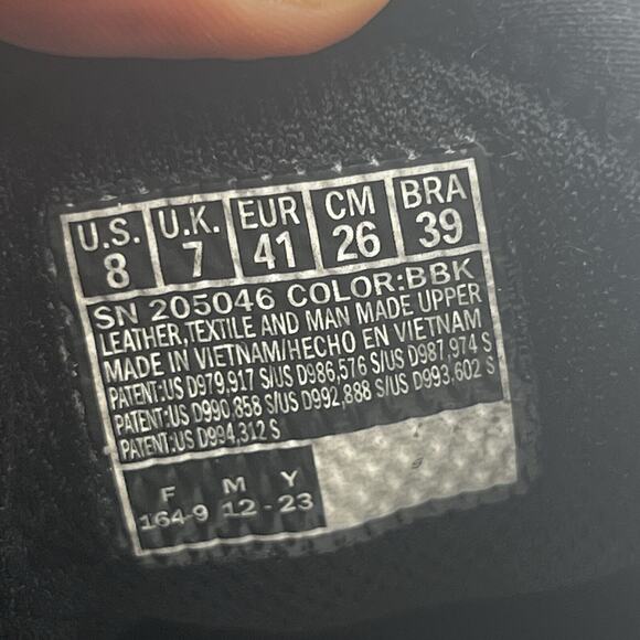 Skechers Slip In Garza-Gervin Mens Size 8 Slip Resistant Work Sneakers 205046 - Picture 11 of 12